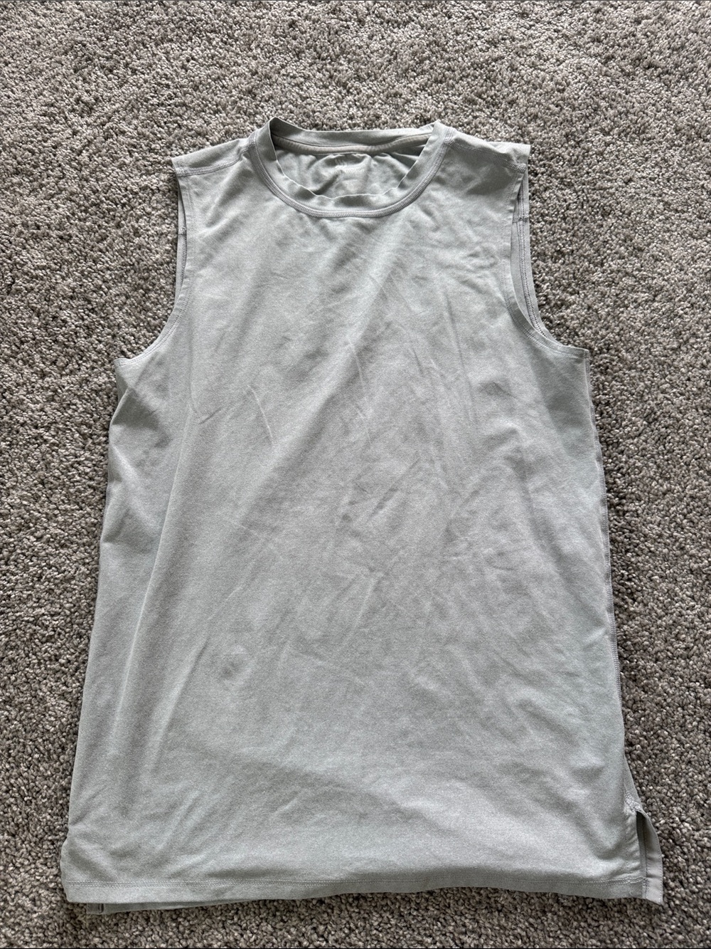 Target Men’s Light Gray Sleeveless Tank Top